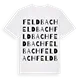 Feldbach ordlek t-shirt