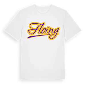 Floing baseball t-shirt – ekologisk bomull t-shirt från Pinshirt