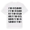 Fohnsdorf ordlek t-shirt