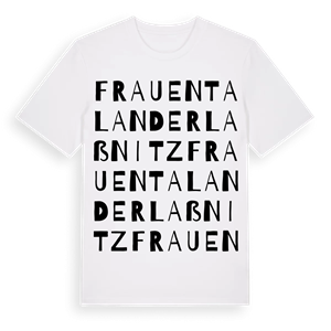 Frauental an der Laßnitz ordlek t-shirt – ekologisk bomull t-shirt från Pinshirt