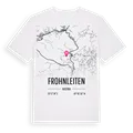 Frohnleiten karta t-shirt