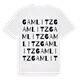 Gamlitz ordlek t-shirt