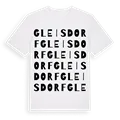 Gleisdorf ordlek t-shirt