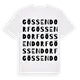 Gössendorf ordlek t-shirt