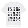 Gratkorn ordlek t-shirt