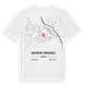 Gratwein-Straßengel karta t-shirt