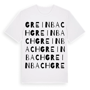 Greinbach ordlek t-shirt – ekologisk bomull t-shirt från Pinshirt
