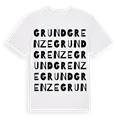 Grundgrenze ordlek t-shirt