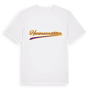 Hausmannstätten baseball t-shirt – ekologisk bomull t-shirt från Pinshirt