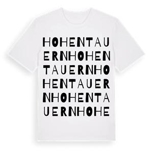 Hohentauern ordlek t-shirt – ekologisk bomull t-shirt från Pinshirt