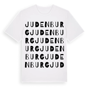 Judenburg ordlek t-shirt – ekologisk bomull t-shirt från Pinshirt