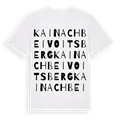 Kainach bei Voitsberg ordlek t-shirt