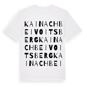 Kainach bei Voitsberg ordlek t-shirt – ekologisk bomull t-shirt från Pinshirt