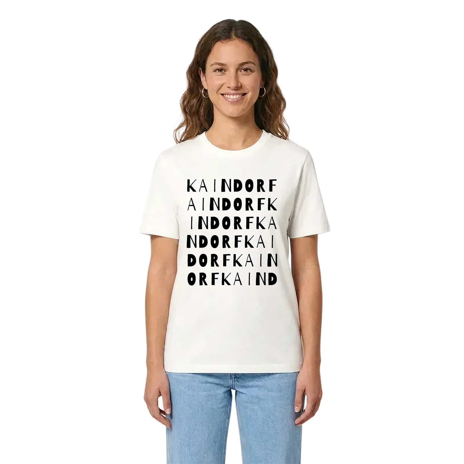 Kaindorf ordlek t-shirt – White, i miljö