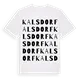 Kalsdorf ordlek t-shirt