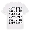 Katastralgemeinde Adriach ordlek t-shirt