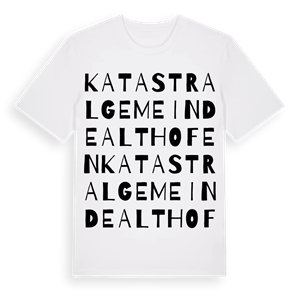 Katastralgemeinde Althofen ordlek t-shirt – ekologisk bomull t-shirt från Pinshirt