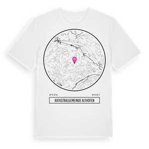 Katastralgemeinde Althofen t-shirt – ekologisk bomull t-shirt från Pinshirt