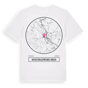 Katastralgemeinde Anger t-shirt – ekologisk bomull t-shirt från Pinshirt