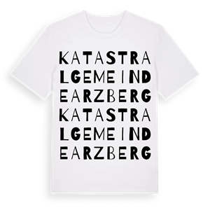 Katastralgemeinde Arzberg ordlek t-shirt – ekologisk bomull t-shirt från Pinshirt