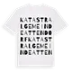 Katastralgemeinde Attendorf ordlek t-shirt