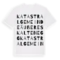 Katastralgemeinde Äußeres Kaltenegg ordlek t-shirt