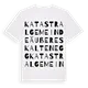 Katastralgemeinde Äußeres Kaltenegg ordlek t-shirt