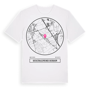 Katastralgemeinde Bierbaum t-shirt – ekologisk bomull t-shirt från Pinshirt