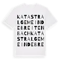 Katastralgemeinde Breitenbach ordlek t-shirt