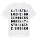 Katastralgemeinde Brodersdorf ordlek t-shirt