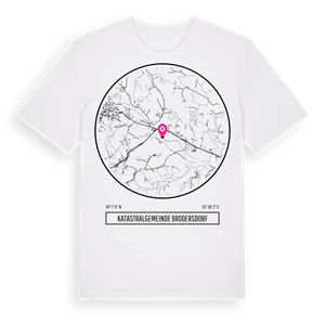 Katastralgemeinde Brodersdorf t-shirt – ekologisk bomull t-shirt från Pinshirt