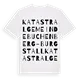 Katastralgemeinde Buchenberg-Burgstall ordlek t-shirt