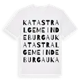 Katastralgemeinde Burgau ordlek t-shirt