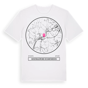 Katastralgemeinde Dechantskirchen t-shirt – ekologisk bomull t-shirt från Pinshirt