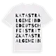 Katastralgemeinde Deutschfeistritz ordlek t-shirt