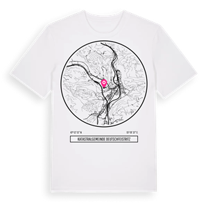 Katastralgemeinde Deutschfeistritz t-shirt – ekologisk bomull t-shirt från Pinshirt
