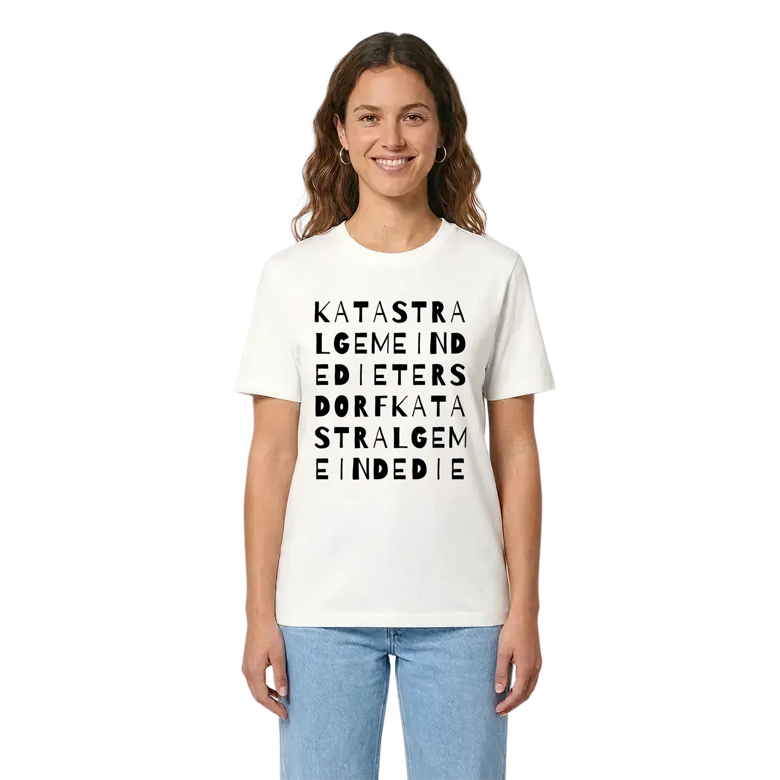Katastralgemeinde Dietersdorf ordlek t-shirt – White, i miljö