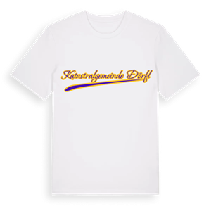 Katastralgemeinde Dörfl baseball t-shirt – ekologisk bomull t-shirt från Pinshirt