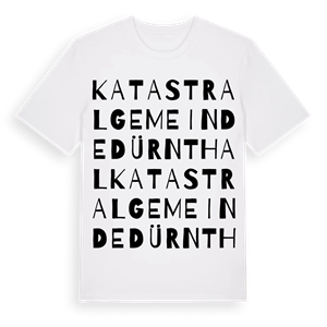 Katastralgemeinde Dürnthal ordlek t-shirt – ekologisk bomull t-shirt från Pinshirt