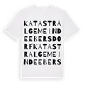 Katastralgemeinde Ebersdorf ordlek t-shirt