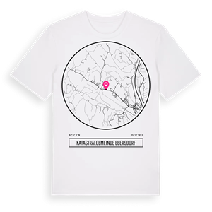 Katastralgemeinde Ebersdorf t-shirt – ekologisk bomull t-shirt från Pinshirt