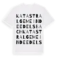 Katastralgemeinde Edelsbach ordlek t-shirt