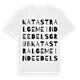 Katastralgemeinde Edelsgrub ordlek t-shirt