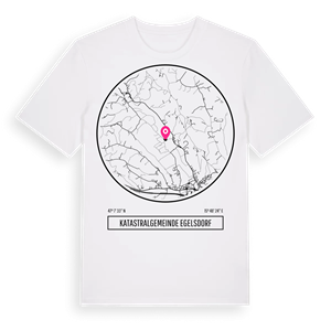 Katastralgemeinde Egelsdorf t-shirt – ekologisk bomull t-shirt från Pinshirt