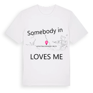 Någon i Katastralgemeinde Einöd älskar mig t-shirt – ekologisk bomull t-shirt från Pinshirt