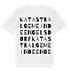 Katastralgemeinde Engelsdorf ordlek t-shirt