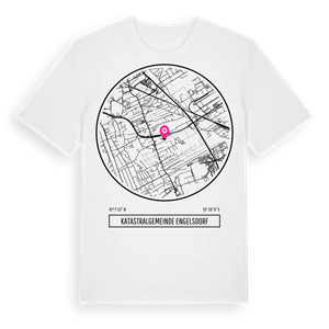Katastralgemeinde Engelsdorf t-shirt – ekologisk bomull t-shirt från Pinshirt