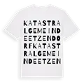 Katastralgemeinde Etzendorf ordlek t-shirt
