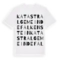 Katastralgemeinde Falkenstein ordlek t-shirt