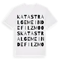 Katastralgemeinde Filzmoos ordlek t-shirt